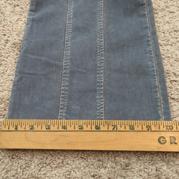 VTG Express Stretch Corduroy Flare Leg Pants Size 32 90’s Y2K Boho Hippie-lp - Picture 9 of 13
